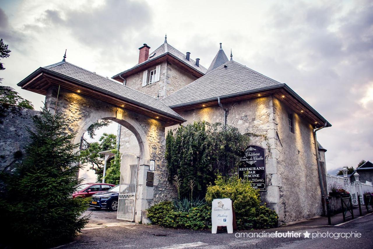Chateau Des Comtes De Challes Bagian luar foto